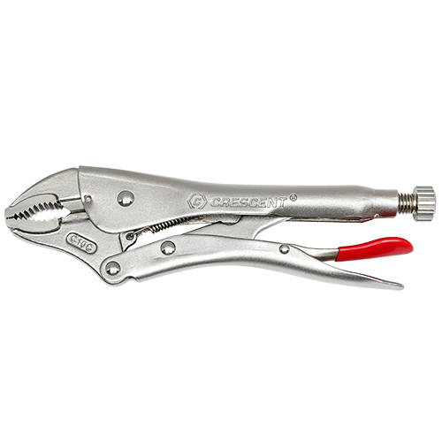 Crescent Tools 10" Curved Jaw Locking Pliers with Wire Cutter C10CVN EngineerSupply